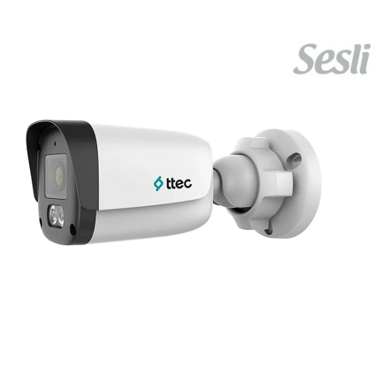 TTEC IPBP-4330M-MS/S 4 MP DAHILI SESLI 2.8 MM LENSLI IP BULLET KAMERA SD KART DESTEKLI H.265+