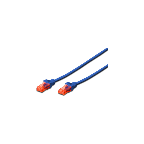 DIGITUS DK-1617-005/B 0,50 MT. CAT6 UTP LSZH MAVI PATCH KABLO