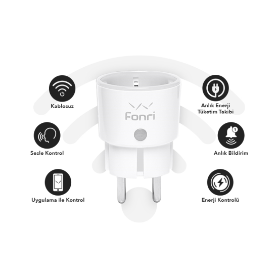 Fonri Kablosuz Akilli Priz