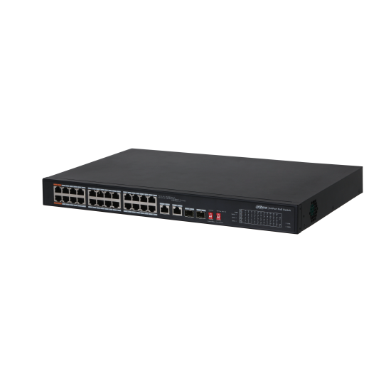 DAHUA PFS3226-24ET-240 24 PORT 10/100/1000 POE 2xSFP COMBO SWITCH -240W