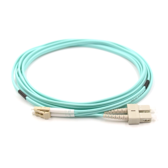 SC-LC MM 50/125 DUPLEX OM3 PATCH CORD LSZH 2 MT
