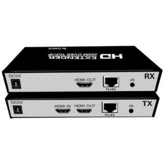 HDMI EXTENDER 200 METRE+ USB KVM EXTENDER