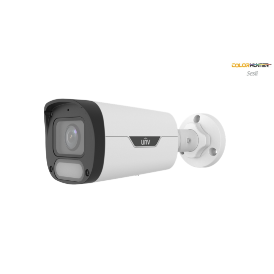 UNIVIEW IPC2324LE-ADF28KM-WP 4 MP DAHILI SESLI COLORHUNTER IP BULLET KAMERA H.265+