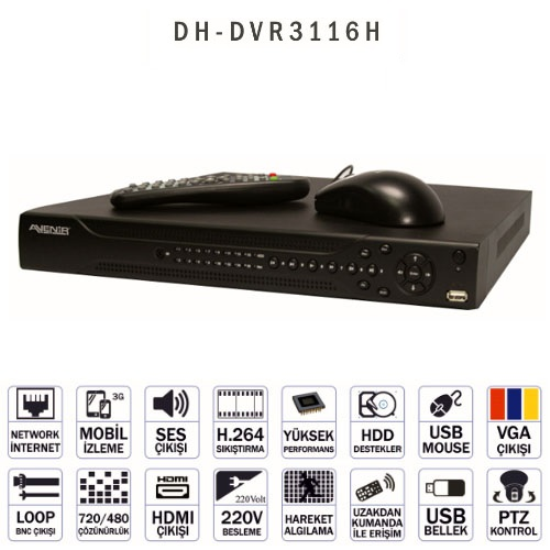 DH-DVR3116H
