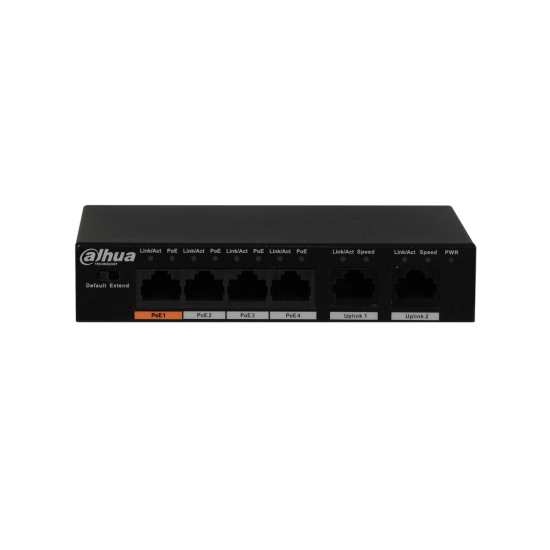 PFS3006-4ET-60 4 PORT POE 2 PORT UPLINK SWTICH
