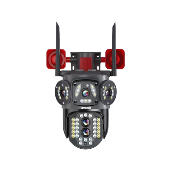 AV-S314 2+4 MP ÇÖZÜNÜRLÜK 2 LENSLI 10X ZOOM DIS ORTAM WIFI IP KAMERA