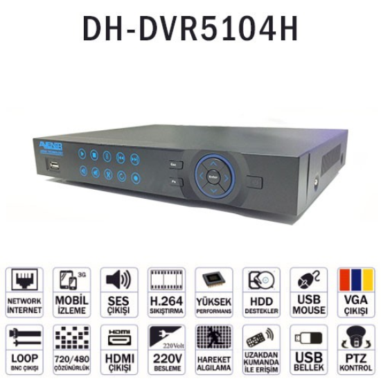 DH-DVR5104H