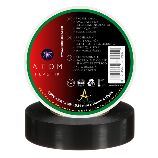 NEVADA IZOLE ELEKTRIK BANDI-SIYAH 1. KALITE