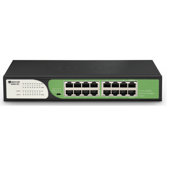 BDCOM S1500-16T 16 PORT 10/100/1000 GIGABIT SWITCH METAL KASA