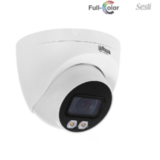 DAHUA IPC-HDW2249T-S-IL-0280B 2MP 2.8MM FULLCOLOR SESLI IP DOME KAMERA