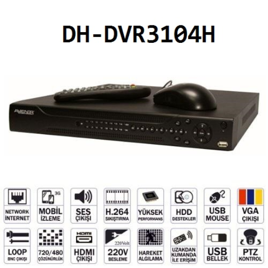 DH-DVR3104H