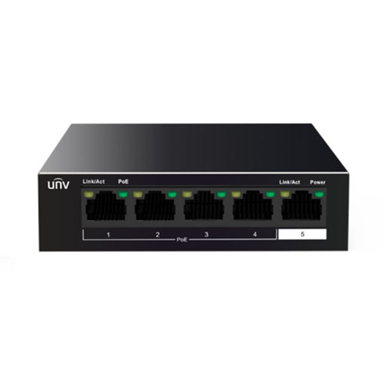 NSW2010-5T-POE-IN 5 KANAL , 4 POE SWITCH 