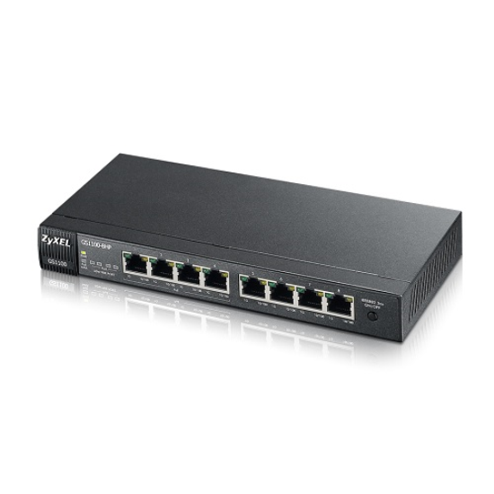 ZyXEL 8port 4port PoE GS1100-8HP Gigabit Switch