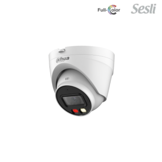 DAHUA IPC-HDW1439V-SA-IL 4 MP DAHILI SESLI 30 MT GECE GÖRÜSLÜ FULL COLOR IP KAMERA