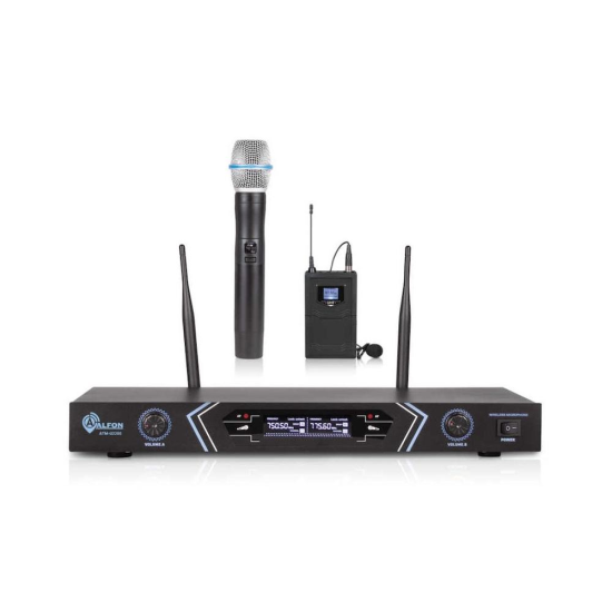 Alfon ATM-U2200 1EL 1Yaka Uhf Sabit Kanal Telsiz Mikrofon