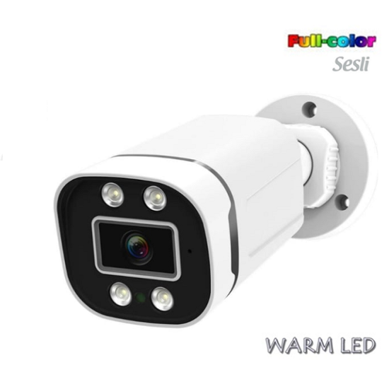 NEVADA IPC-2446M-0208 4 MP 2.8 MM LENS FULL COLOR METAL KASA 40 METRE GECE GÖRÜSLÜ POELI IP KAMERA