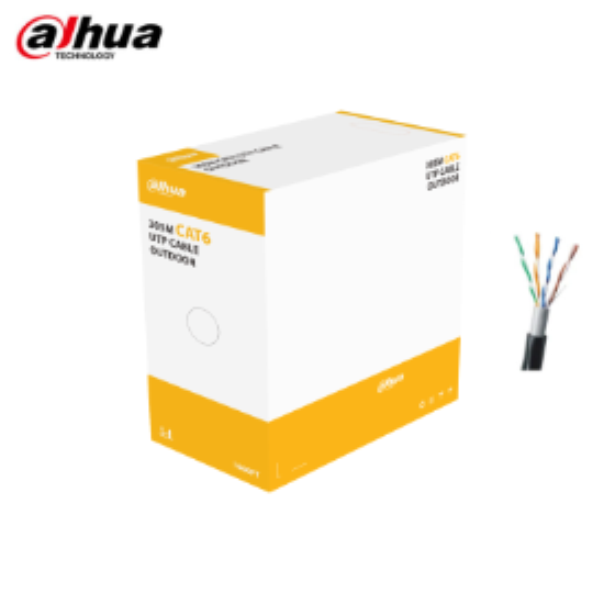 DAHUA PFM922-6UN POLIETILENLI (OUTDOOR) CCA  23 AWG UTP CAT6 305 METRE