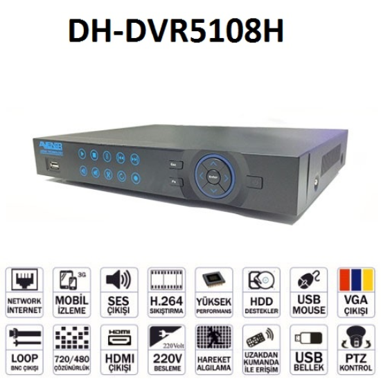 DH-DVR5108H