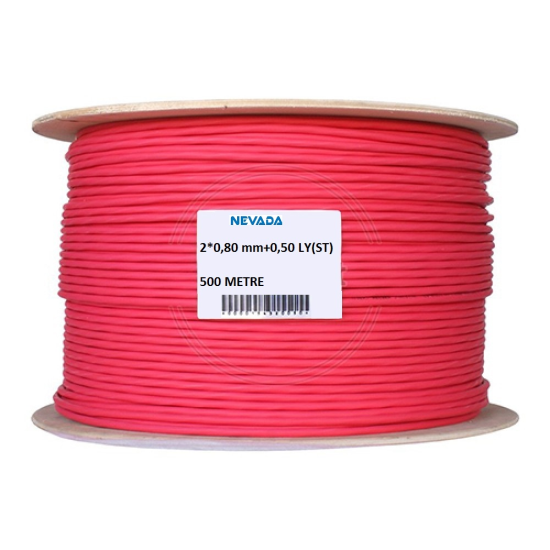 2x2x0.80 mm + 0.50 mm Yangin Alarm Kablosu