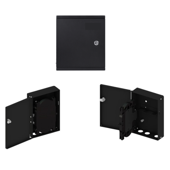 6 PORT ECOBOX SMALL FIBER OPTIK KUTUSU SC-LC DUBLEX METAL KASA KLITLI