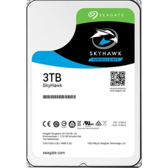 SEAGATE SKYHAWK SV35 3TB 5900RPM 64MB SATA3 6Gbit/sn ST2000VX010 7/24 HDD