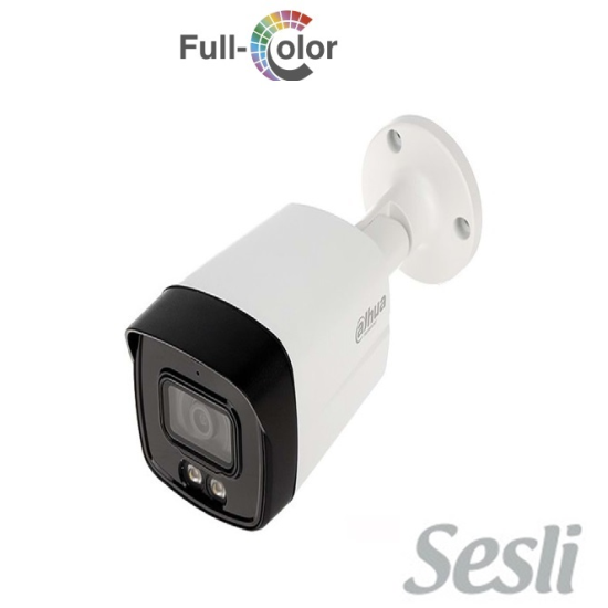 HAC-HFW1209TLM-A-LED-0360B 2 MP DAHILI SESLI 40 MT GECE GÖRÜSLÜ FULL COLOR AHD KAMERA