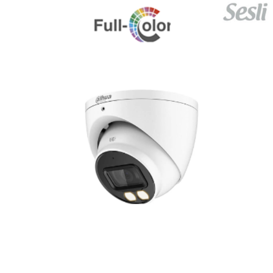 DAHUA HAC-T1A21P-U-IL-A  2 MP DAHILI SESLI 20 MT GECE GÖRÜSLÜ COLORVU (7/24 RENKLI) AHD KAMERA