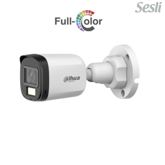DAHUA HAC-B1A21-U-I-A 2 MP DAHILI SESLI 20 MT GECE GÖRÜSLÜ COLORVU (7/24 RENKLI) AHD KAMERA