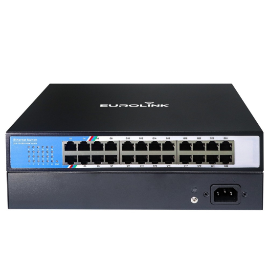 EUROLINK EL-SG2024 24 PORT 10/100/1000 GIGABIT SWITCH