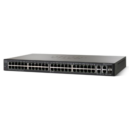 CISCO 48port SRW248G4-K9-EU SF300-48 10/100 2xSFP  Yönetilebilir Switch 