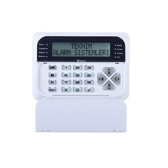 TSK-5710 LCD KEYPAD TEKNIM PARS SERILERINDE KULLANILABILIR