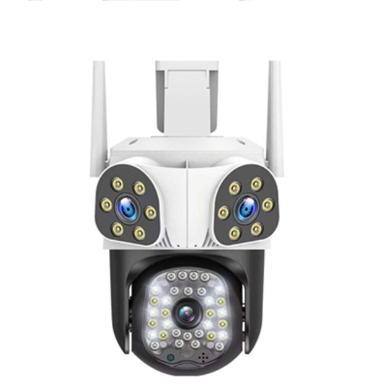 AVENIR AV-S333 3+3 MP ÇÖZÜNÜRLÜK 3 LENSLI DIS ORTAM SIRENLI IP KAMERA