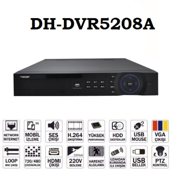 DH-DVR5208A
