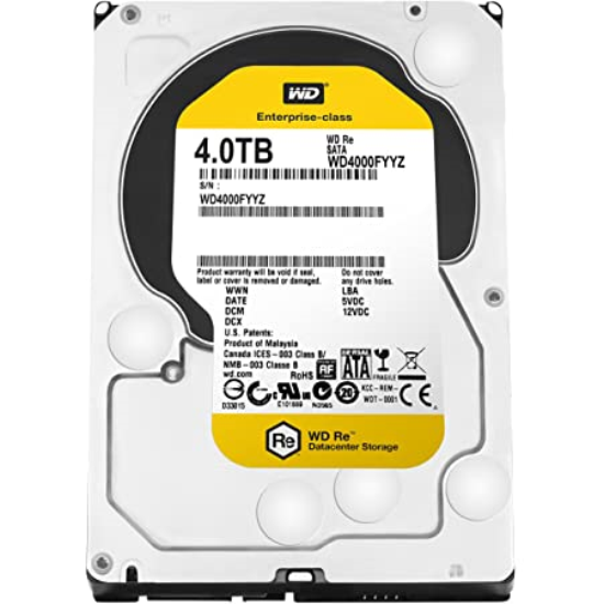 4 TB W.DIGITAL 7 /24 GÜVENLIK HARDDISKI