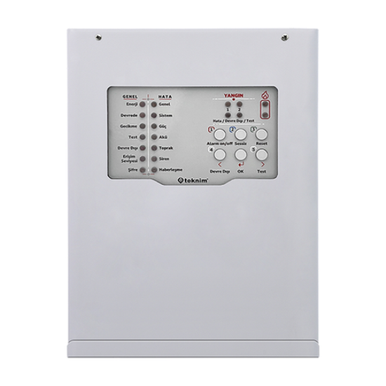 TEKNIM TFP-3124 4 BÖLGELI KONVANSIYONEL YANGIN ALARM PANELI