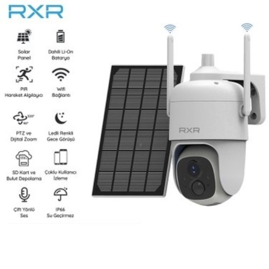 RXR V-BT1S 2 MP WIFILI SOLARLI IP KAMERA