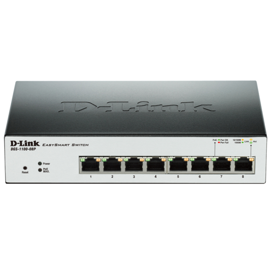 D-LINK DGS-1100-08P 8 POE SWICH