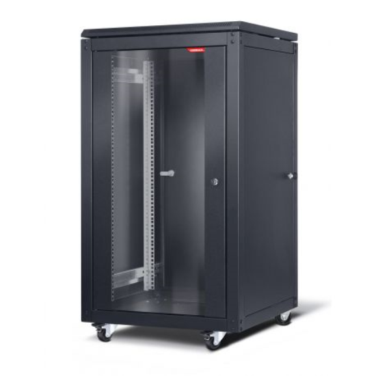 20U 19 INC DIKILI TIP RACK KABINET W=600 MM D=600MM SIYAH