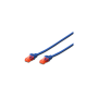 DIGITUS DK-1617-005/B 0,50 MT. CAT6 UTP LSZH MAVI PATCH KABLO