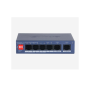 DAHUA S3006-4ET-60 4 PORT POE 2 PORT UPLINK SWTICH 60WATT