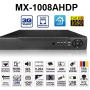 MX-1008AHDP 8 KANAL 1080P AHD KAYIT CIHAZI