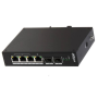 DAHUA PFS3206-4P-96 ENDÜSTRIYEL 4 PORT POE GIGABIT+ 2 ADET SPF GIGABIT SWITCH 96W POE ÇIKIS GÜCÜ