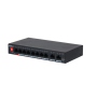 DAHUA PFS3010-8GT-96 8 PORT GIGABIT POE + 2 UPLINK GIGABIT SWITCH 96W POE ÇIKIS GÜCÜ