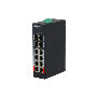 DAHUA HS4412-8ET-120 8 PORT POE 4XGIGABIT SFP 120W POE YÖNETILEBILIR ENDÜSTRIYEL SWITCH