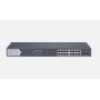 HIKVISION DS-3E0518P-E/M 16 KANAL FULL GIGABIT  2 SFP FIBER POE SWITCH  TOPLAM 125W POE SWITCH