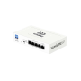 WITEK WK-PS305 4 PORT POE 100/1000 + 1 PORT GIGABIT UPLINK  55W  FULL GIGABIT POE SWITCH