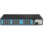 BDCOM S1200-24P2G1S 24 PORT 10/100 +2 PORT 10/100/1000 GIGABIT UPLINK 1 PORT SFP 280W POE SWITCH